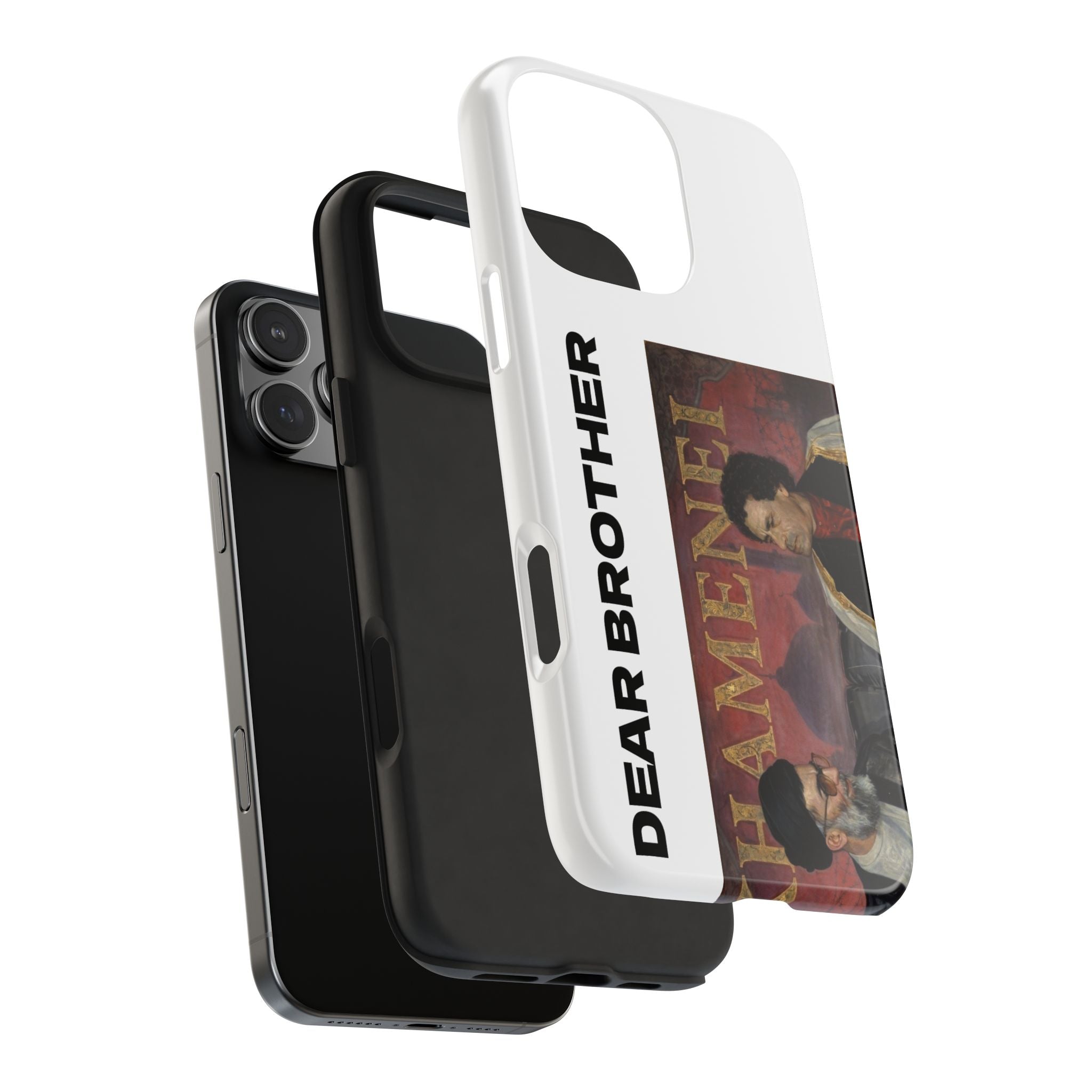 Phone Case — "Dear Brother" Vintage Portrait Protective Tough Case