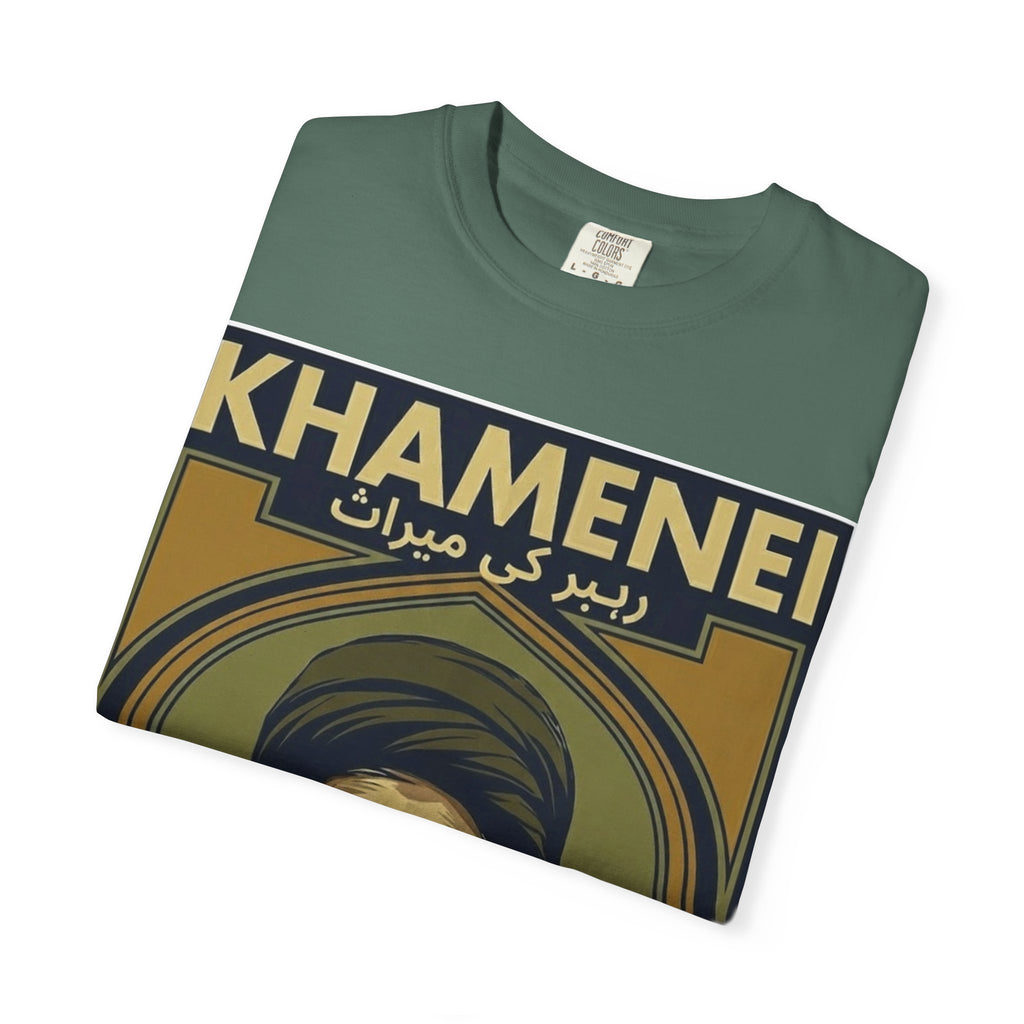 Graphic T-Shirt — 'KHAMENEI' Portrait Print