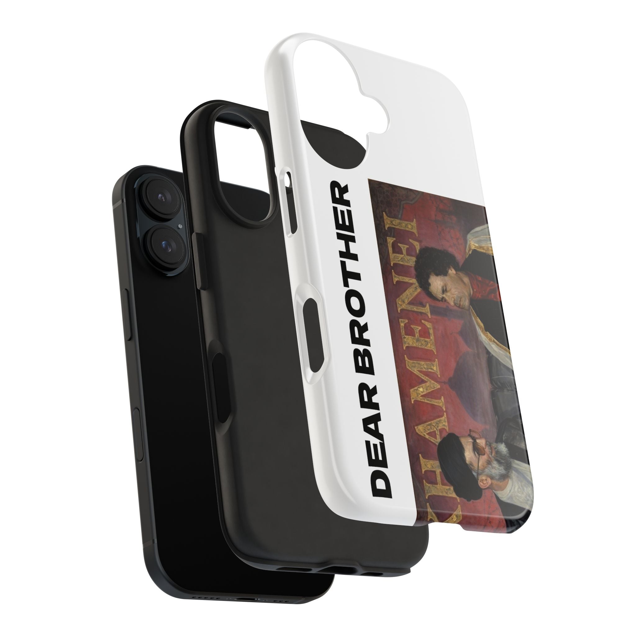 Phone Case — "Dear Brother" Vintage Portrait Protective Tough Case