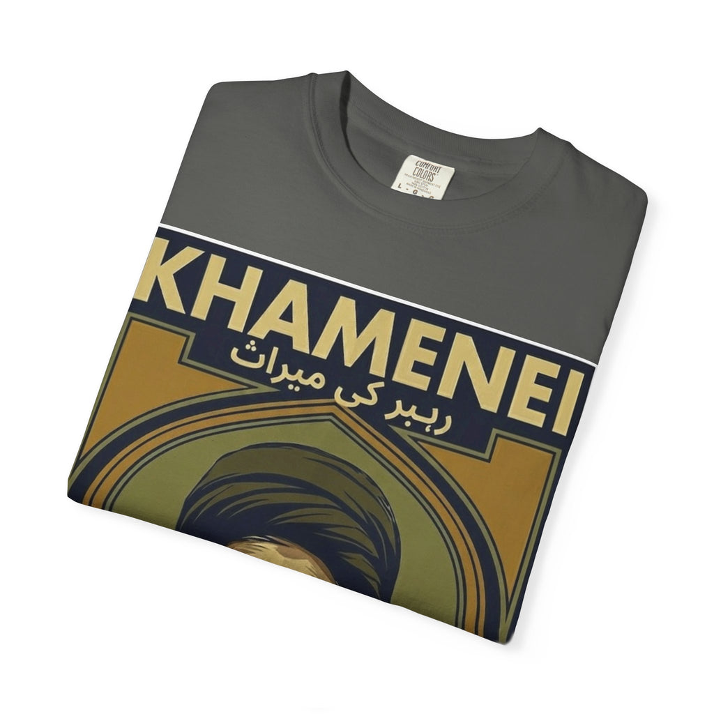 Graphic T-Shirt — 'KHAMENEI' Portrait Print