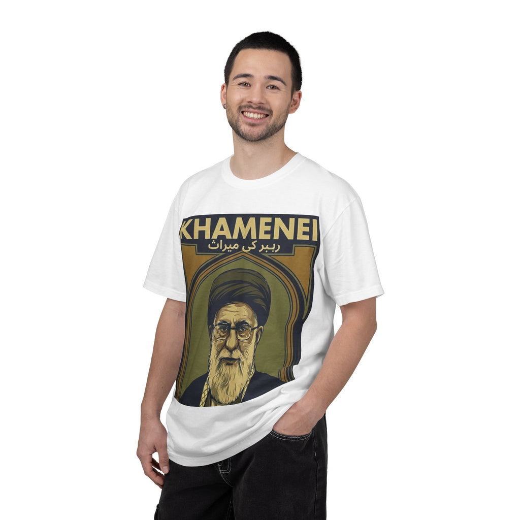 Graphic T-Shirt — 'KHAMENEI' Portrait Print