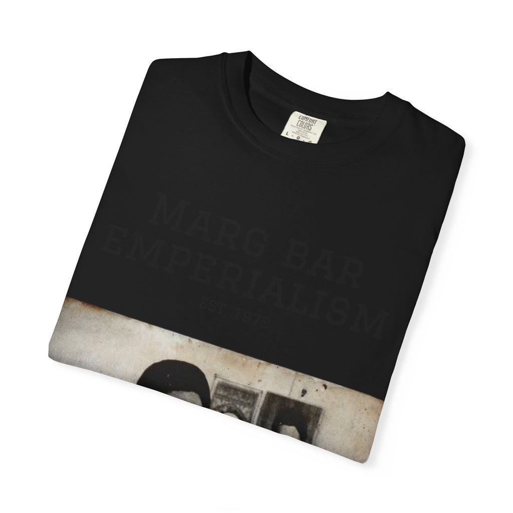 Marg Bar Emperialism Graphic T-Shirt — Vintage Protest Photo Tee
