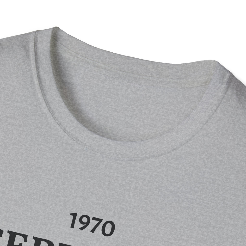 T-Shirt — "1970 Certified Ayatollah" Vintage Portrait Graphic Tee