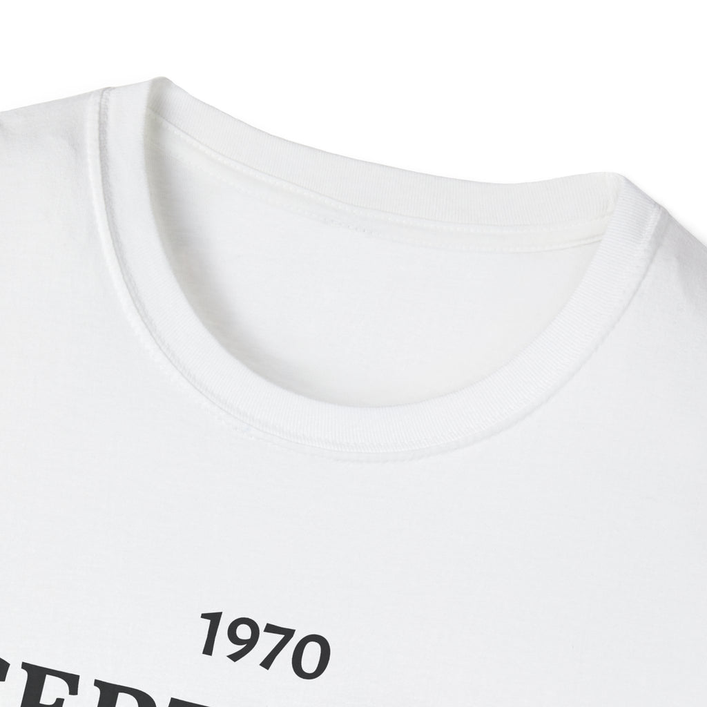 T-Shirt — "1970 Certified Ayatollah" Vintage Portrait Graphic Tee