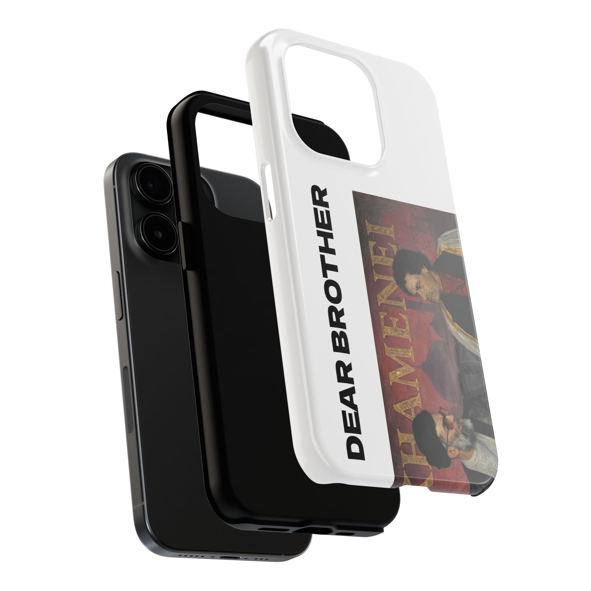 Phone Case — "Dear Brother" Vintage Portrait Protective Tough Case