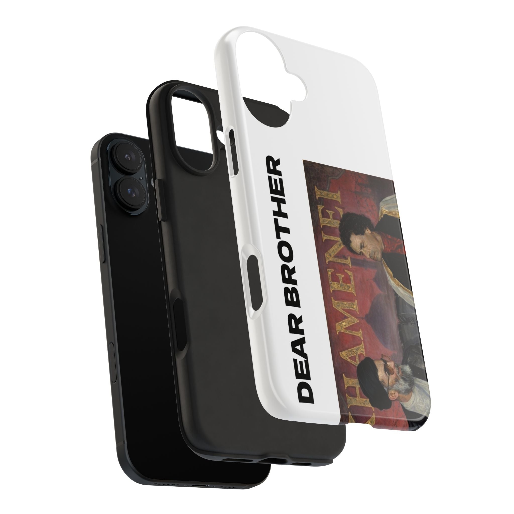 Phone Case — "Dear Brother" Vintage Portrait Protective Tough Case