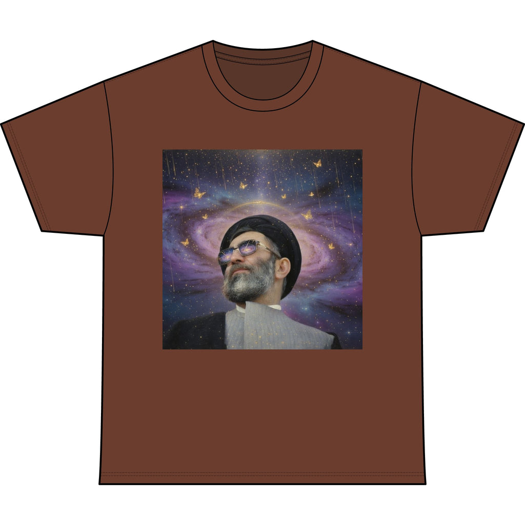 Cosmic Portrait Tee — Vintage Astronaut-Style Galaxy Graphic T‑Shirt